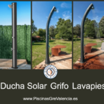 Ducha Solar PVC con Grifo Lavapies