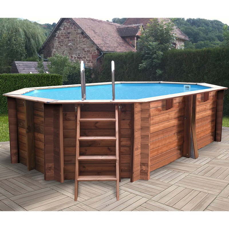 Piscinas desmontables madera