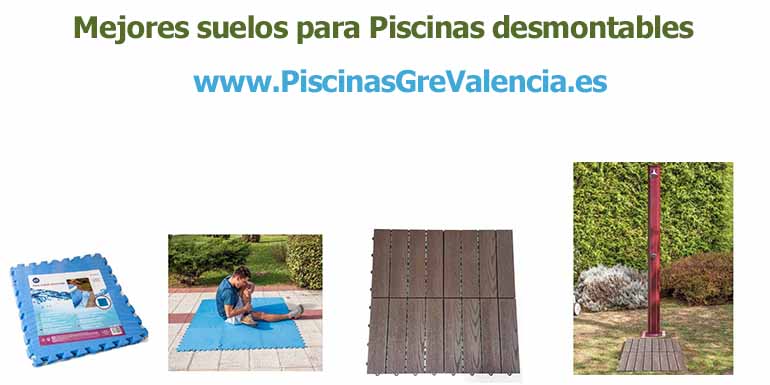 Mejores suelos para Piscinas desmontables