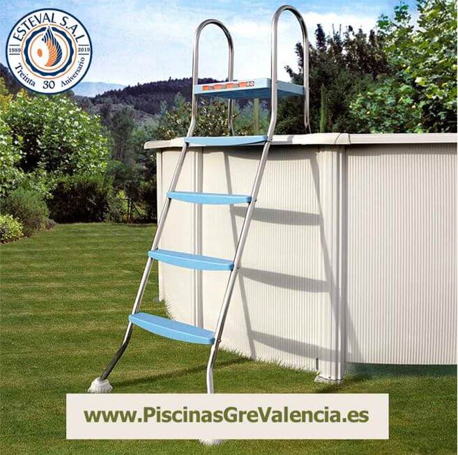 ESCALERAS PARA PISCINAS DESMONTABLES