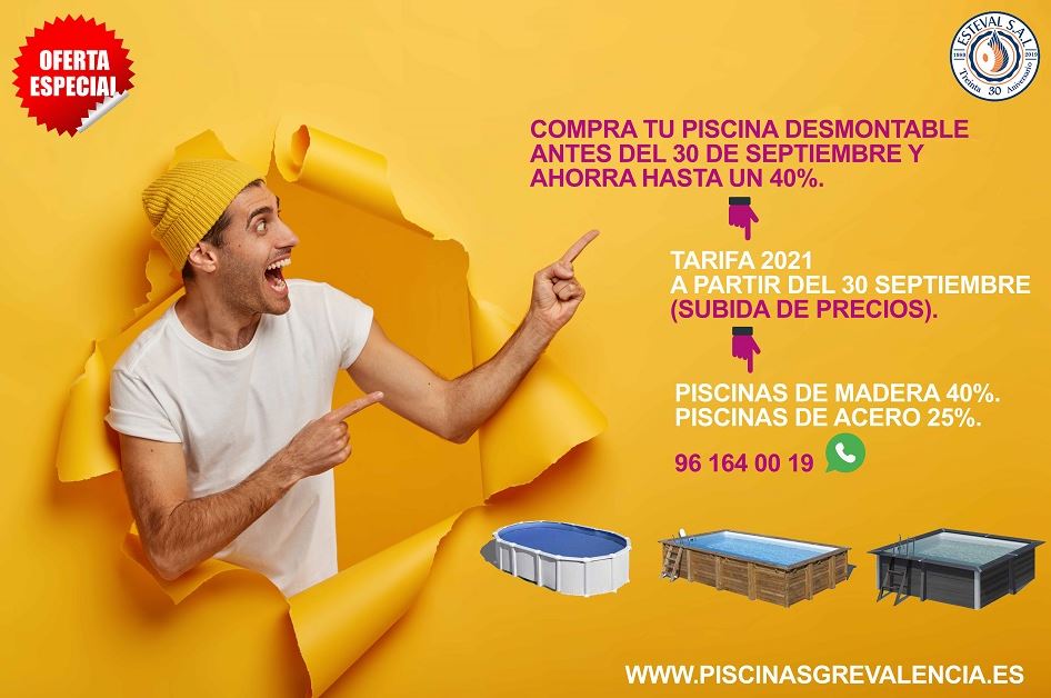 liquidación piscinas