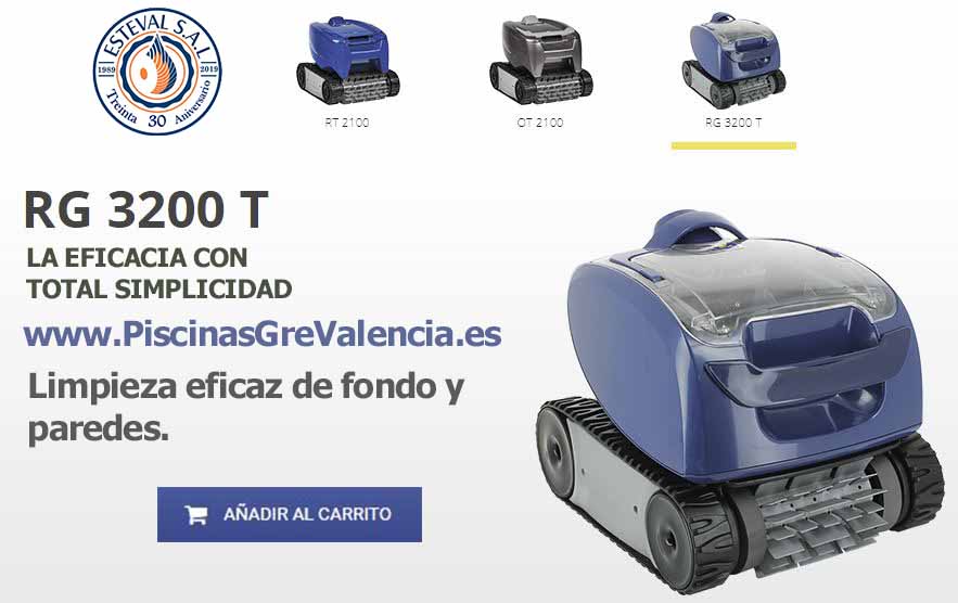 robot limpiafondos rg 3200 t