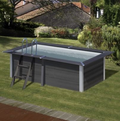 Piscina desmontable rectangular 400x200x100