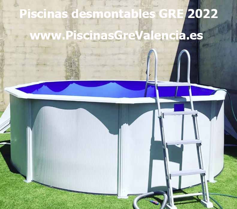 Instalación piscina desmontable Gre KITPROV618 esteval 2022