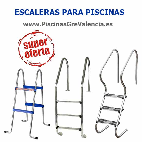 Escaleras para Piscinas Desmontables al Mejor Precio