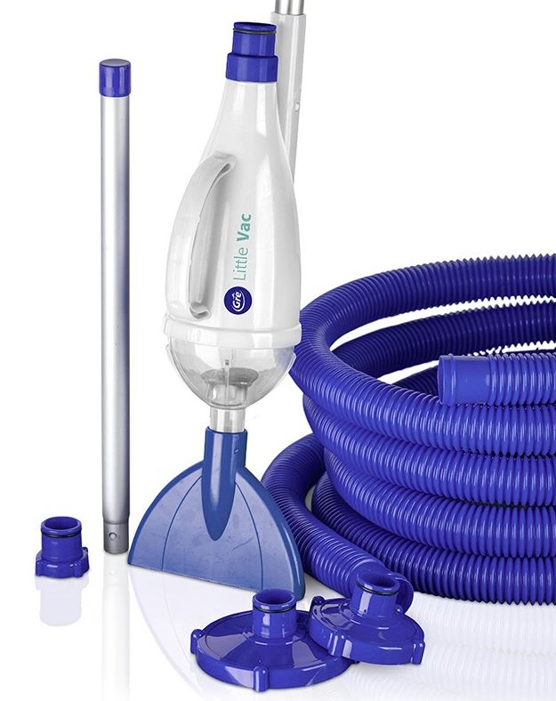 Kit limpiafondos aspiración Little Vac Gre 08011A