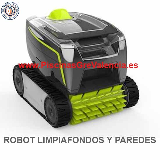 Robot Limpiafondos y Paredes