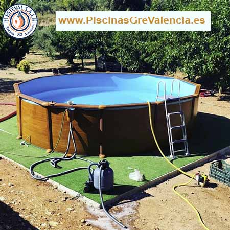 Venta e instalación piscina desmontable Gre