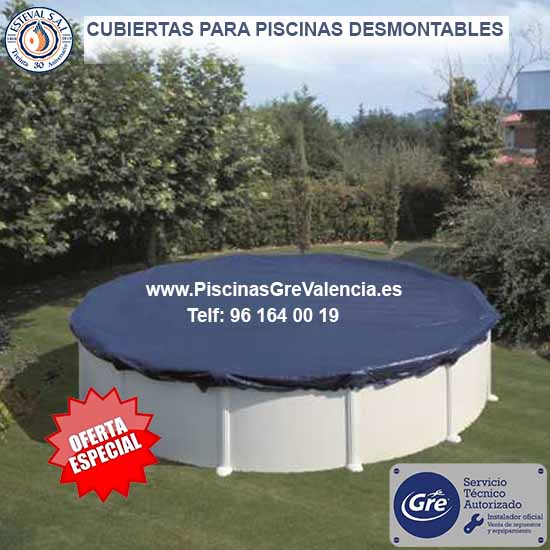 Cubiertas y cobertores de Piscinas