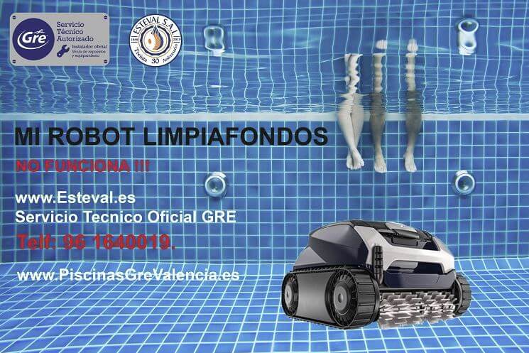 Mi Robot Limpiafondos no funciona