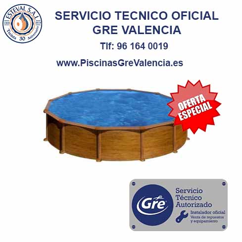 Piscina Elevada GRE Mejor Precio 2023