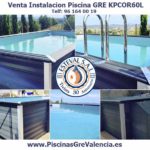 Venta e instalación de piscina desmontable Gre de composite KPCOR60L