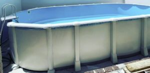 Instalación de piscina desmontable Gre serie Haití
